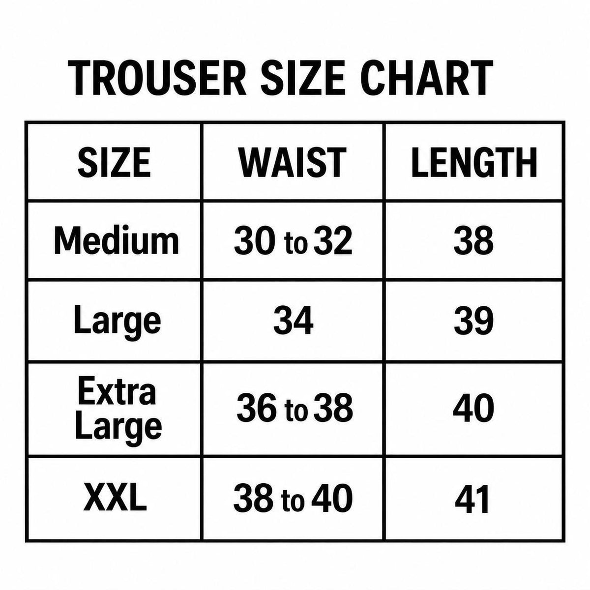 FW Straight-Fit Trousers – Black