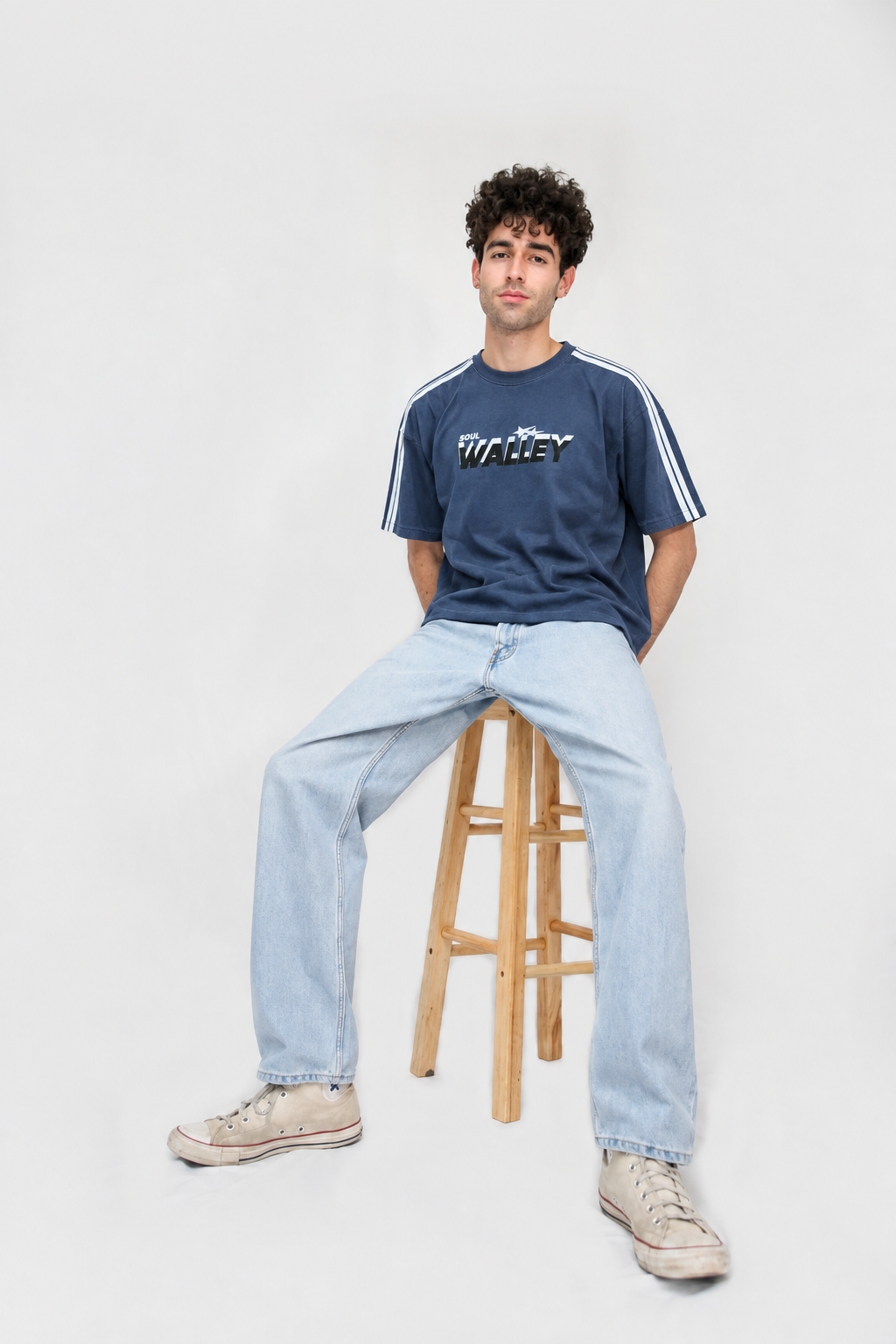 FW Soul Walley Striped Oversized T-Shirt