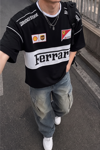 Ferrari Racing Oversized T-Shirt