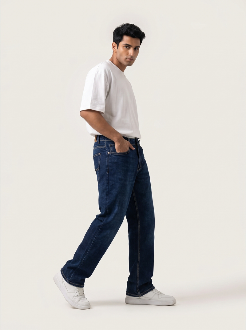 FW Classic Denim Jeans –Blue